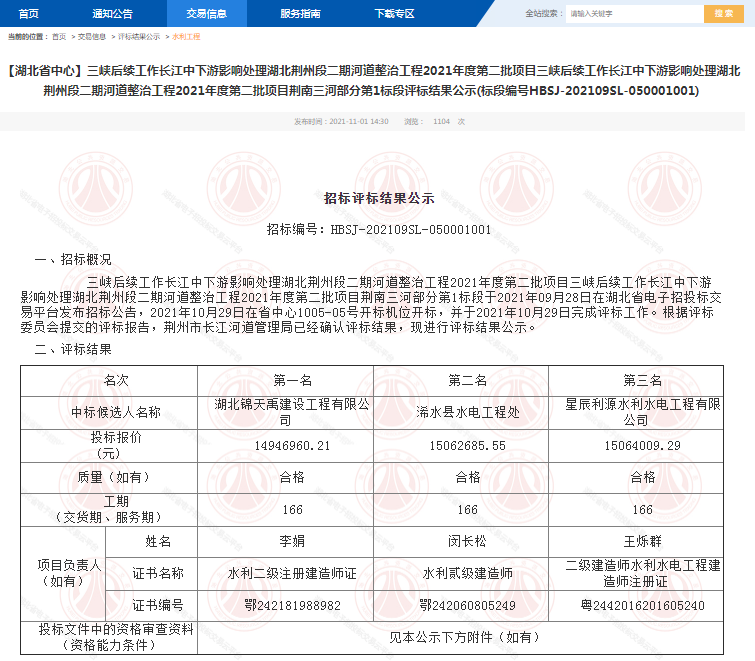 三峽后續(xù)工作長(zhǎng)江中下游影響處理湖北荊州段二期河道整治工程2021年度第二批項(xiàng)目荊南三河部分第1標(biāo)段.png