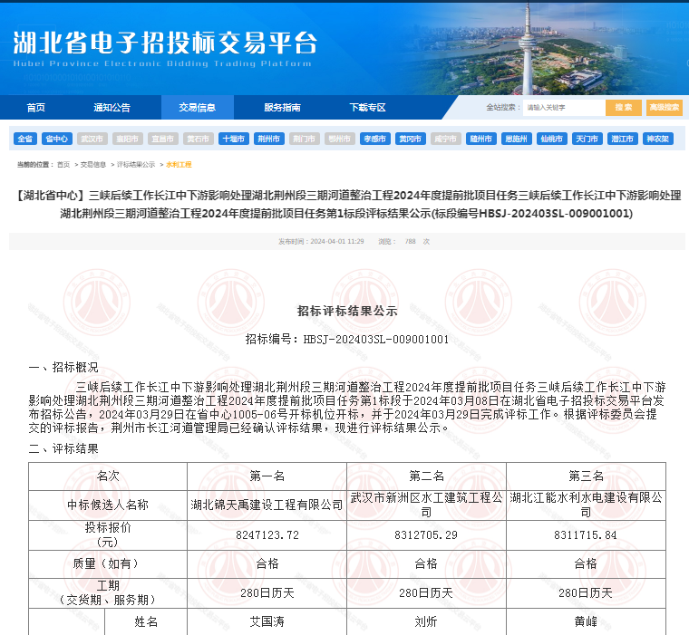 三峽后續(xù)工作長(zhǎng)江中下游影響處理湖北荊州段三期河道整治工程2024年度提前批項(xiàng)目任務(wù)第1標(biāo)段.png